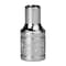 Capri Tools 1/4" Drive, 4.5 mm Metric Socket, 45mm Shallow  14 Drive, 12point, Metric CP16153 - alternate 1